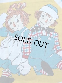 画像8: RAGGEDY ANN & ANDY VINTAGE TWIN FLAT SHEETS