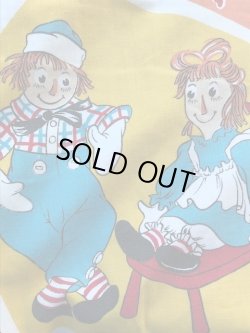 画像2: RAGGEDY ANN & ANDY VINTAGE TWIN FLAT SHEETS