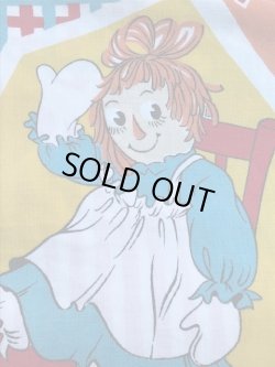 画像5: RAGGEDY ANN & ANDY VINTAGE TWIN FLAT SHEETS