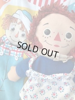 画像10: RAGGEDY ANN & ANDY VINTAGE TWIN FLAT SHEETS