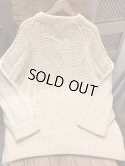 画像2: CATHSIN  HANDSKNITS "MADE IN IRELAND" SPECIAL FOR SHANNON FISHERMAN SWEATER