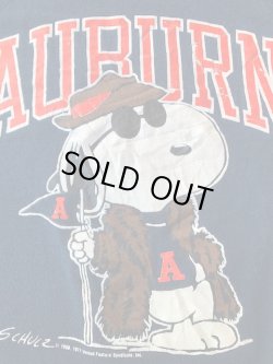 画像2: PEANUTS "AUBURN UNIVERSITY" "MADE IN USA" OLD SWEAT SHIRTS