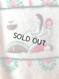 画像10:  ESKIMO EMBROIDERY 1950'S  JACKET