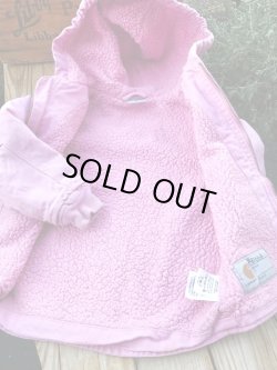 画像8:  CARHARTT KIDS "PINK" USED DUCK PARKA
