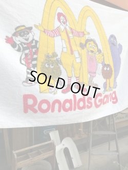 画像13: McDonald's "RONALD'S GANG" VINTAGE TOWEL 