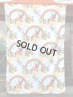 画像2: DISNEY VINTAGE "RAINBOW" TWIN FLAT SHEETS