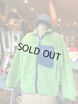 画像1: PATAGONIA "GREEN×NAVY" USED RETRO X JACKET 