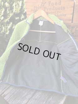 画像4: PATAGONIA "GREEN×NAVY" USED RETRO X JACKET 