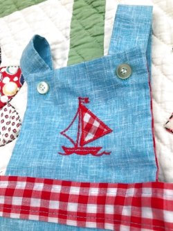 画像2: HEALTH TEX "YACHT" KIDS VINTAGE OVERALL