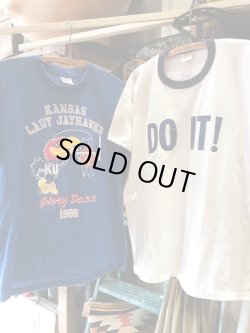 画像12: NIKE "MADE IN USA" 198９'S "KANSAS JAY HAWKS TEAM T-SHIRTS