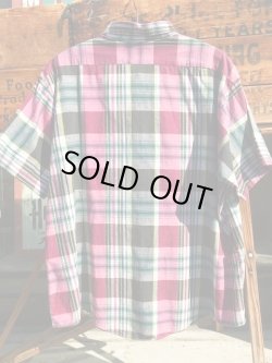 画像2: J.M.HOLLANDER "MADE IN USA" VINTAGE MADRAS.SHIRTS