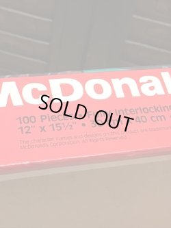 画像4: McDonald's "1980'S D.STOCK JIGSAW PUZZLE