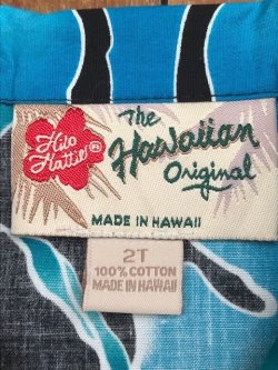 画像4: HILO HATTIE THE HAWAIIAN ORIGINALS "MADE IN USA" KIDS HAWAIIAN SHIRTS