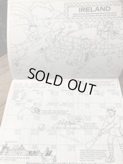 画像7: McDonald's 1982'S COLORING CALENDER