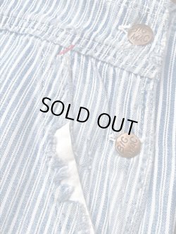 画像12: PENNEY'S "BIG MAC" 1960'S HICKORY STRIPE OVERALL