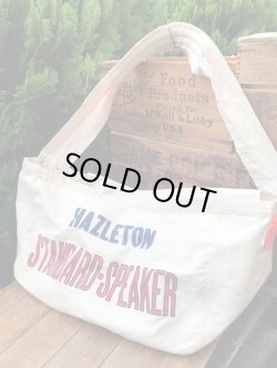 画像9: HAZLETON "STANDARD-SPEAKER" VINTAGE NEWSPAPER BAG