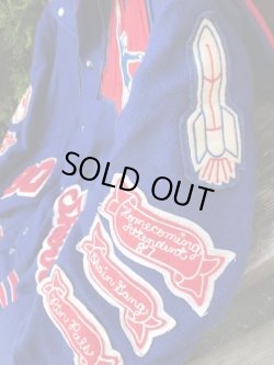画像4: DeLONG "MADE IN USA" 1980's VARSITY JACKET 