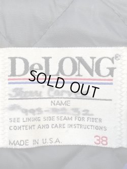 画像3: DeLONG "MADE IN USA" 1980's VARSITY JACKET 