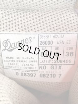 画像10:  US ARMY "DANNER" DESERT ACADIA MILITARY BOOTS 