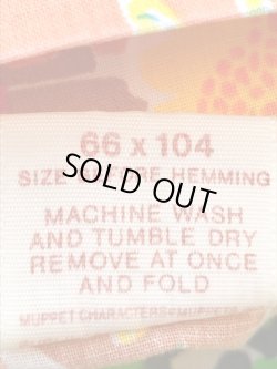 画像11: SESAME STREET "APARTMENT" VINTAGE TWIN FLAT SHEETS