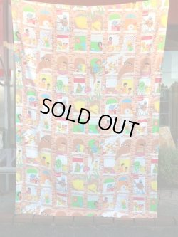 画像2: SESAME STREET "APARTMENT" VINTAGE TWIN FLAT SHEETS