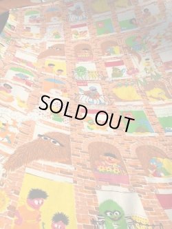 画像12: SESAME STREET "APARTMENT" VINTAGE TWIN FLAT SHEETS