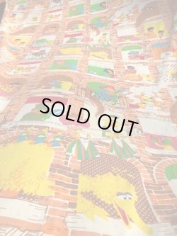 画像13: SESAME STREET "APARTMENT" VINTAGE TWIN FLAT SHEETS