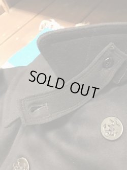 画像3: U.S.NAVY 1940'S 10 BUTTONS PEA COAT