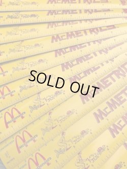 画像9: McDonald's 1970'S "McMETRICS " RULER