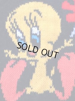 画像7: LOONEY TUNES  ”TWEETY♥SYLVESTER" KIDS VINTAGE KNIT CARDIGAN
