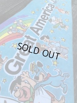 画像2: HANNA BARBERA "CALIFORNIA'S GREAT AMERICA" 1980'S  BANNER