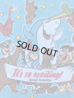 画像16: HANNA BARBERA "CALIFORNIA'S GREAT AMERICA" 1980'S  BANNER