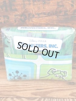 画像12: MONSTERS INC D.STOCK TWIN FLAT & FITTED SHEETS & PILLOW CASE SET
