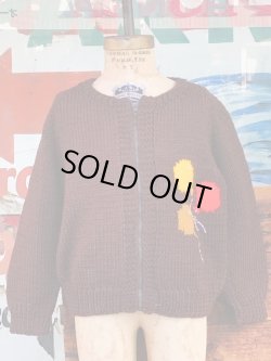 画像2: WINNIE THE POOH KIDS VINTAGE KNIT JACKET