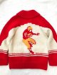 FOOTBALL PLAYER VINTAGE COWICHAN SWEATER