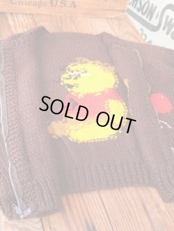 画像8: WINNIE THE POOH KIDS VINTAGE KNIT JACKET