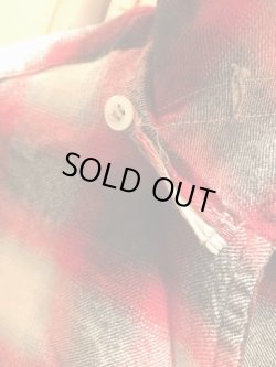 画像16: GAME AND LAKE "LAMERROSSI" 1960’S OMBRE CHECK SHIRTS