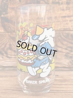 画像1: SMURF 1980'S HARDEES "BAKER SMURF" GLASS 