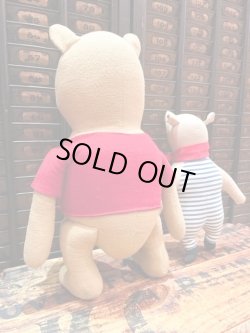 画像9: WINNIE THE POOH & PIGLET 1940'S AGNES BRUSH DOLL