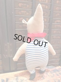 画像19: WINNIE THE POOH & PIGLET 1940'S AGNES BRUSH DOLL