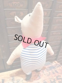 画像18: WINNIE THE POOH & PIGLET 1940'S AGNES BRUSH DOLL