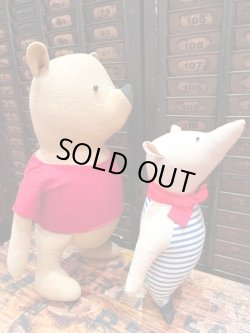 画像8: WINNIE THE POOH & PIGLET 1940'S AGNES BRUSH DOLL