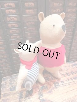 画像6: WINNIE THE POOH & PIGLET 1940'S AGNES BRUSH DOLL