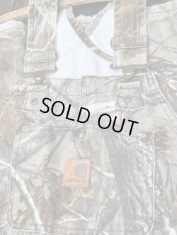 画像14: CARHARTT REALTREE CAMO KIDS USED DUCK DOUBLE KNEE OVERALL