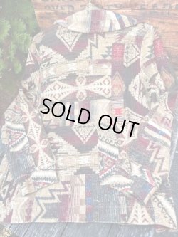 画像2: RALPH LAUREN "LAUREN JEANS" NATIVE AMERICAN PATTERN JACKET