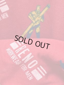 画像9: RENO WORKWEAR FOR MEN 1980〜90'S  W(ᵔᴥᵔ)FACE SHIRTS