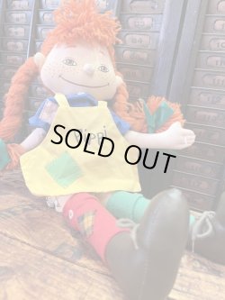 画像6: PIPPI🇸🇪LONGSTOCKING 1980'S PLUSH DOLL