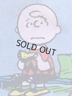 画像18: PEANUTS "HAPPINESS" VINTAGE TWIN FLAT SHEETS