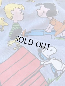 画像19: PEANUTS "HAPPINESS" VINTAGE TWIN FLAT SHEETS