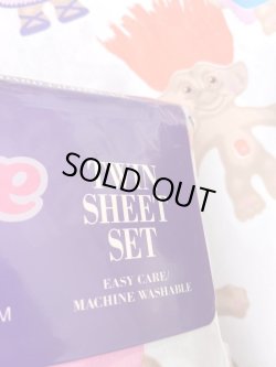 画像4: TROLL D.STOCK TWIN "FLAT ＋ FITTED"  SHEETS & PILLOW CASE SET